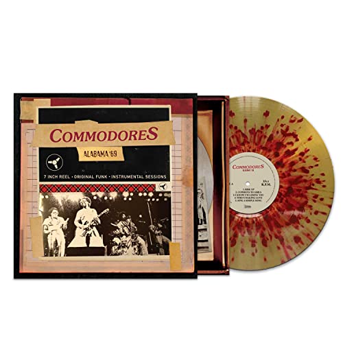 Commodores - Alabama ''69 - Red/gold Splatter - Vinyl