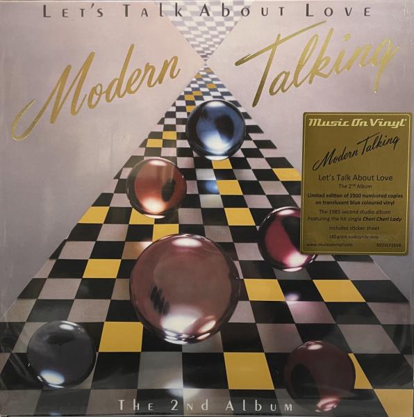 MODERN TALKING Let's Talk About Love - Translucent Blue Vinyl New
