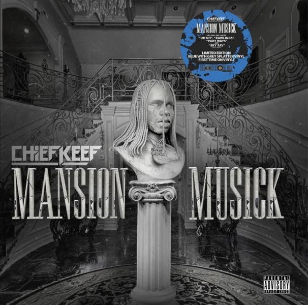 CHIEF KEEF Mansion Musick BLUE W/GREY SPLATTER VINYL New Vinyl LP RSD 2023