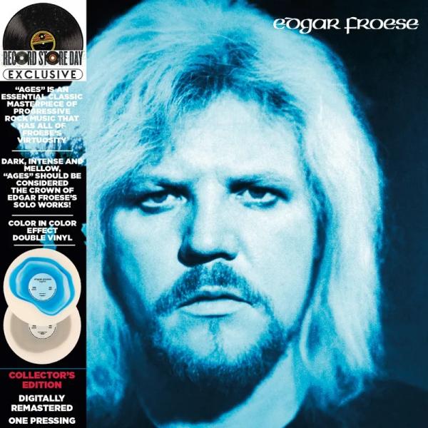EDGAR FROESE Ages Color In Color Vinyl New Vinyl LP RSD 2023