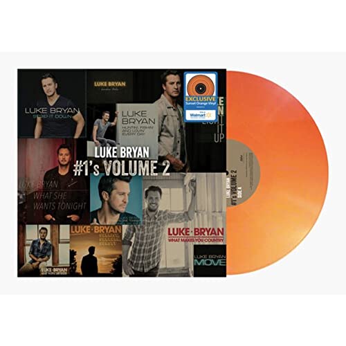 Luke Bryan - #1's Volume 2 Sunset Orange Vinyl - Vinyl