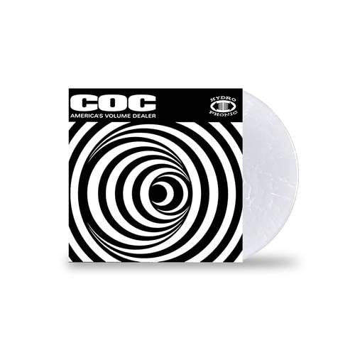 Corrosion Of Conformity - America's Volume Dealer - Clear w/ White Swirl Vinyl
