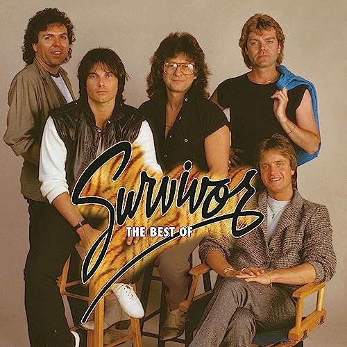 SURVIVOR The Best Of Survivor (Black & Blue Swirl Vinyl) (180g Vinyl) New Vinyl LP