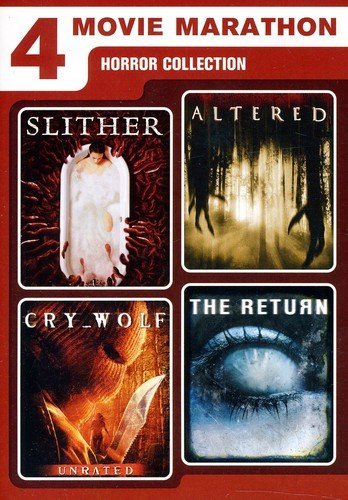 4 Movie Marathon: Horror Collection (slither / Altered / Cry_wolf / The Return) - Dvd