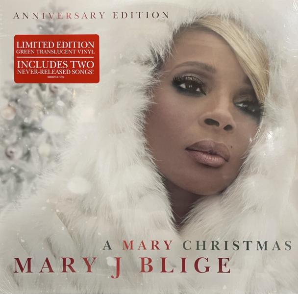 Mary J Blige - A Mary Christmas - Limited Edition Green Translucent Vinyl