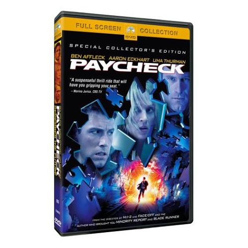 Paycheck (Full Screen Edition) - DVD