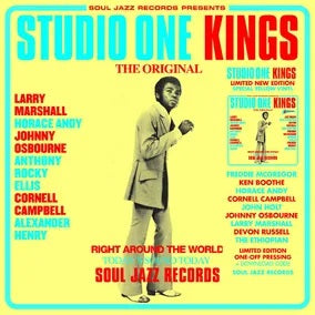 VARIOUS ARTISTS Soul Jazz Records Presents Studio One Kings (Yellow Vinyl) New Vinyl 2 LP RSD BF 2023