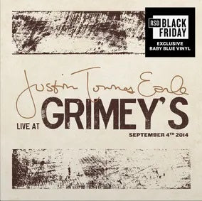 JUSTIN TOWNES EARLE Live At Grimey's, September 4, 2014 RSD BF 2023 New Vinyl LP