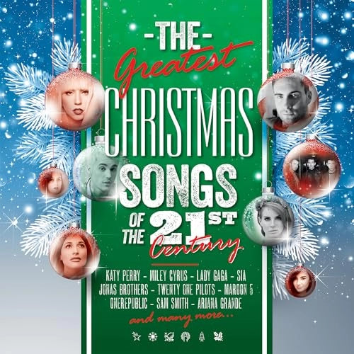 V/A - Greatest Christmas Songs Of 21st Century - Red & White Colored New Vinyl