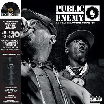 PUBLIC ENEMY Revolverlution Tour '03 New Vinyl 3 LP RSD 2024