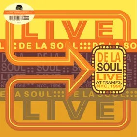 DE LA SOUL Live At Tramps, NYC, 1996 - RSD 2024 New Vinyl LP