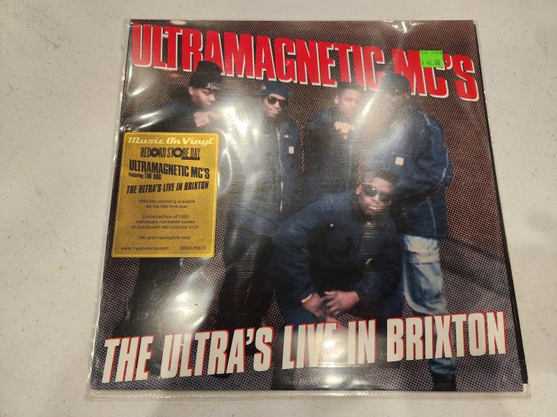 Ultramagnetic MC's - The Ultra's Live At Brixton - Red Vinyl