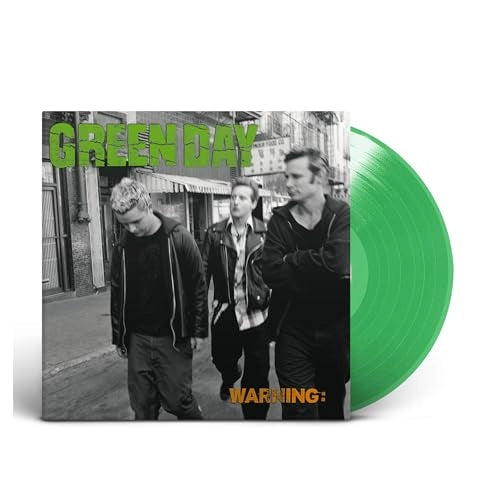 GREEN DAY Warning (Fluorescent Green Vinyl) New Vinyl LP