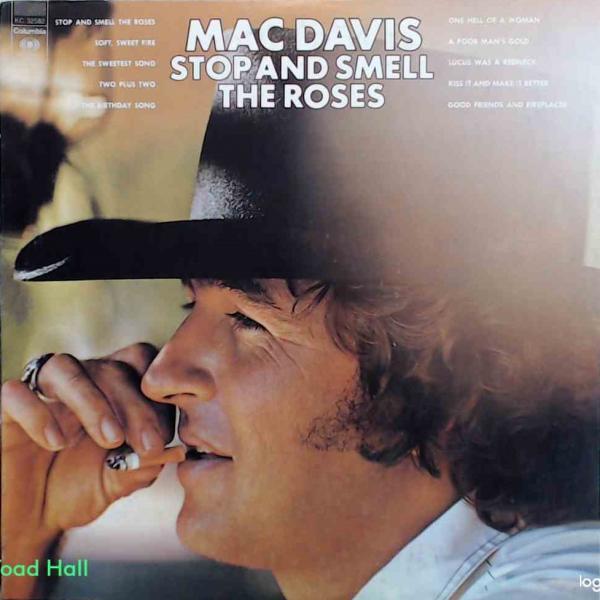 Mac Davis - Stop and Smell The Roses - Used Vinyl