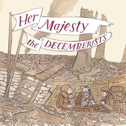 The Decemberists - Her Majesty - Peach vinyl