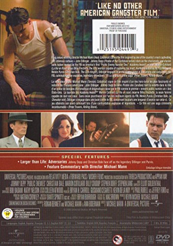 Public Enemies (Single-Disc Edition) - DVD