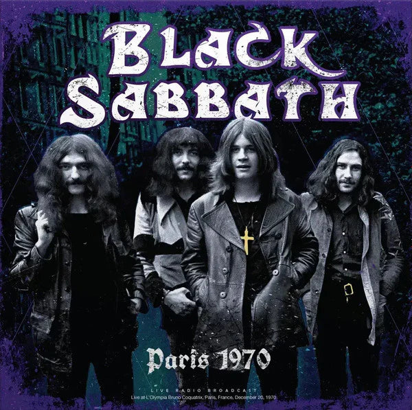 BLACK SABBATH Paris 1970 (180g vinyl) New Vinyl LP