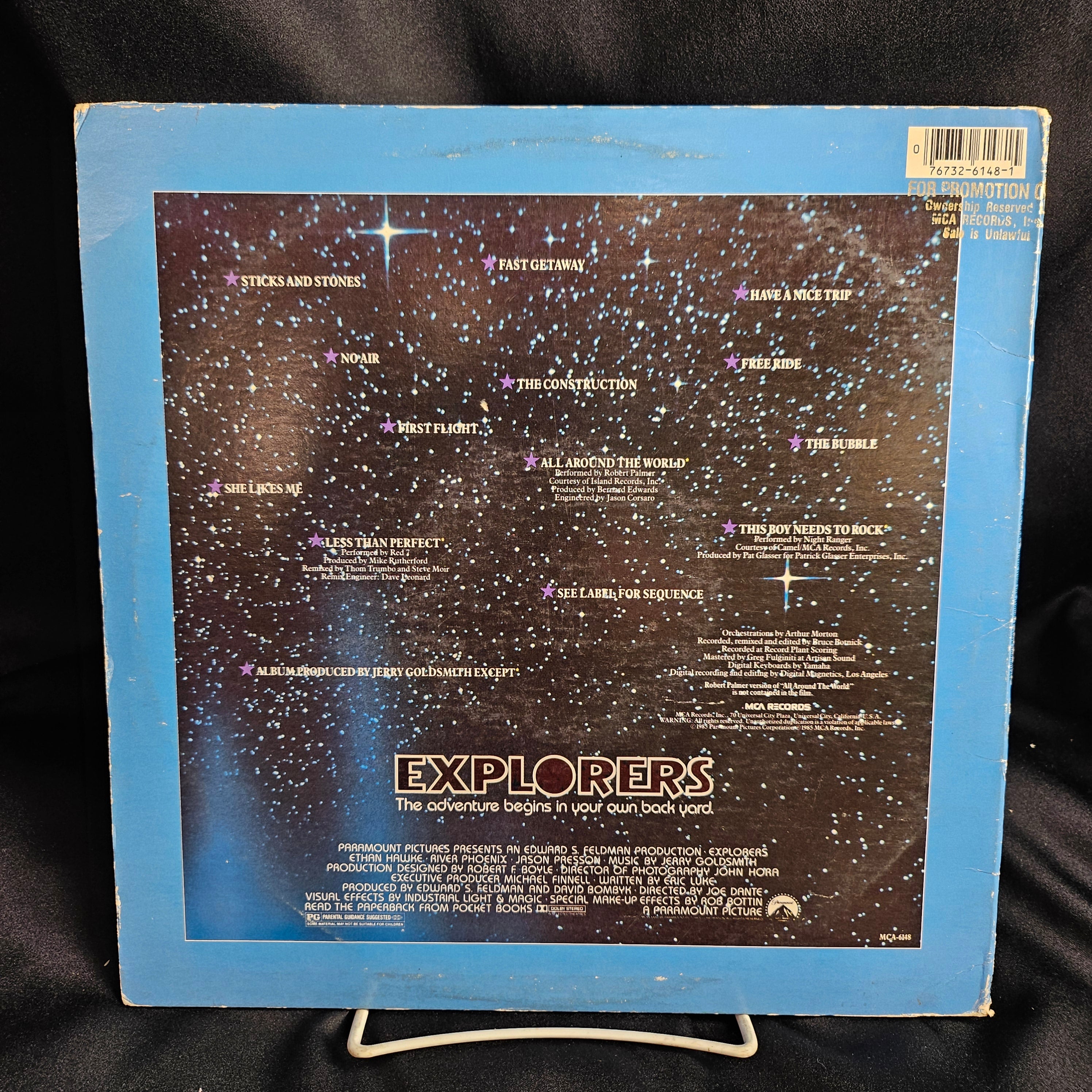 Jerry Goldsmith Explorers: Music From The Motion Picture Used Promo Vinyl