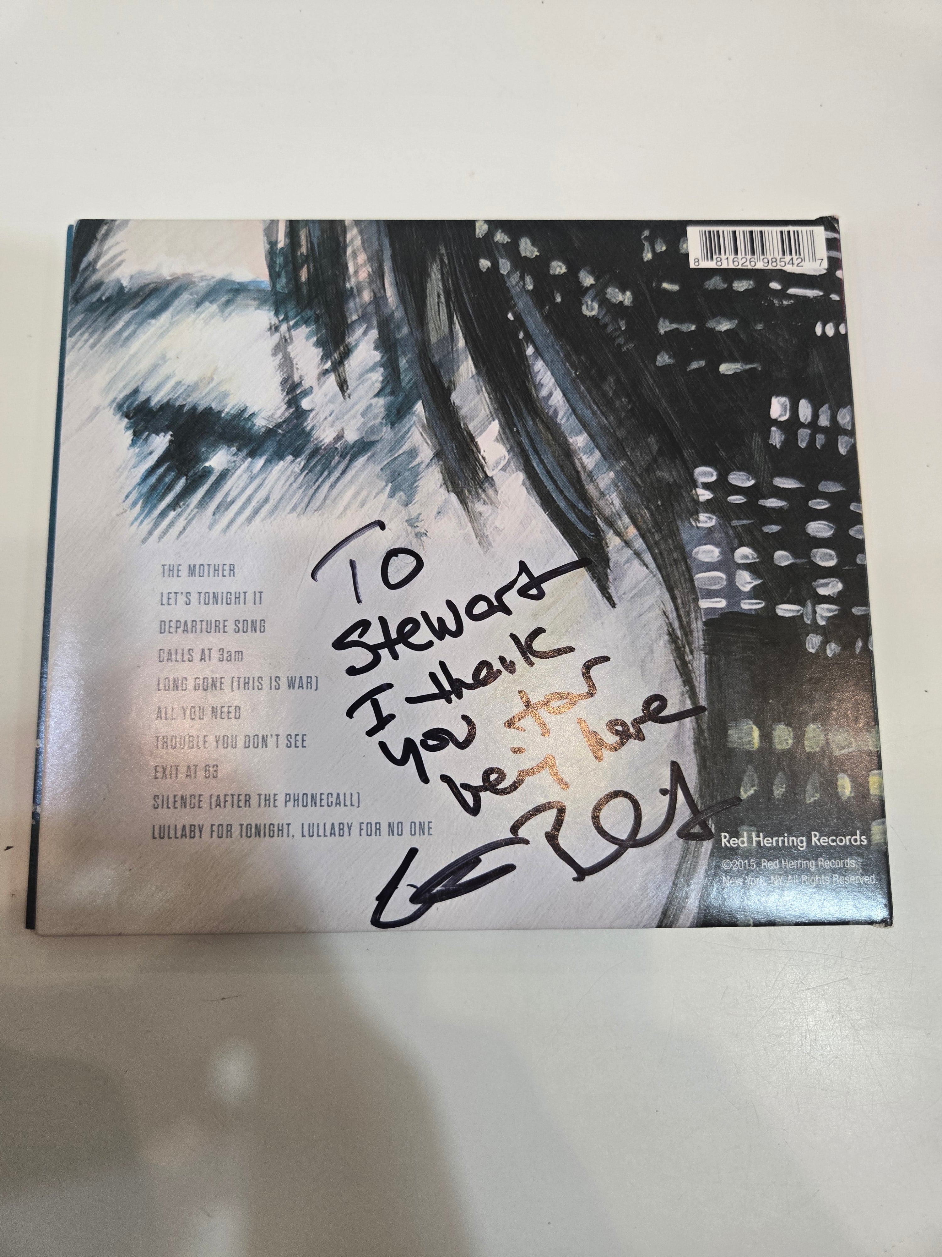 ESZTER BALINT Airless Midnight Used CD, Like New *Signed*