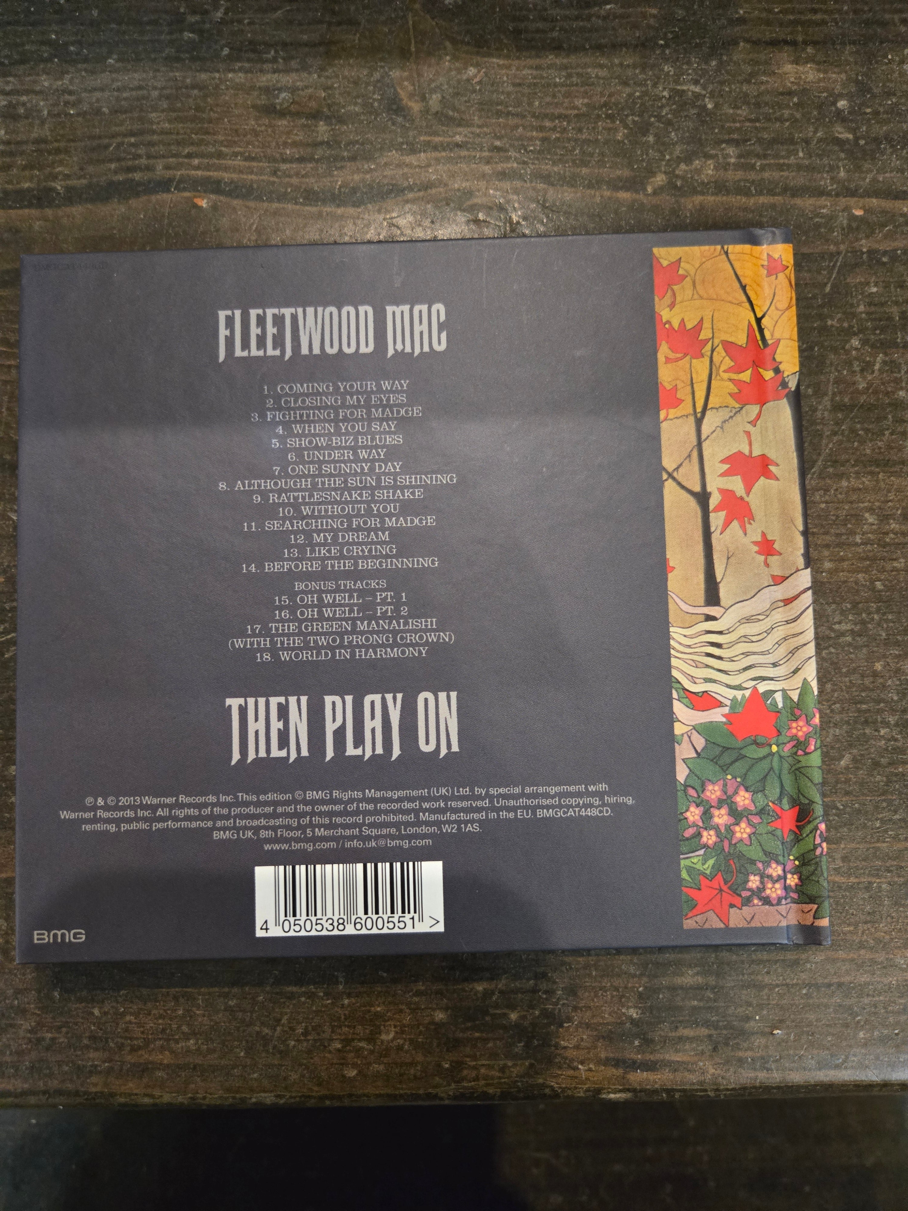 FLEETWOOD MAC Then Play On CD, very good plus