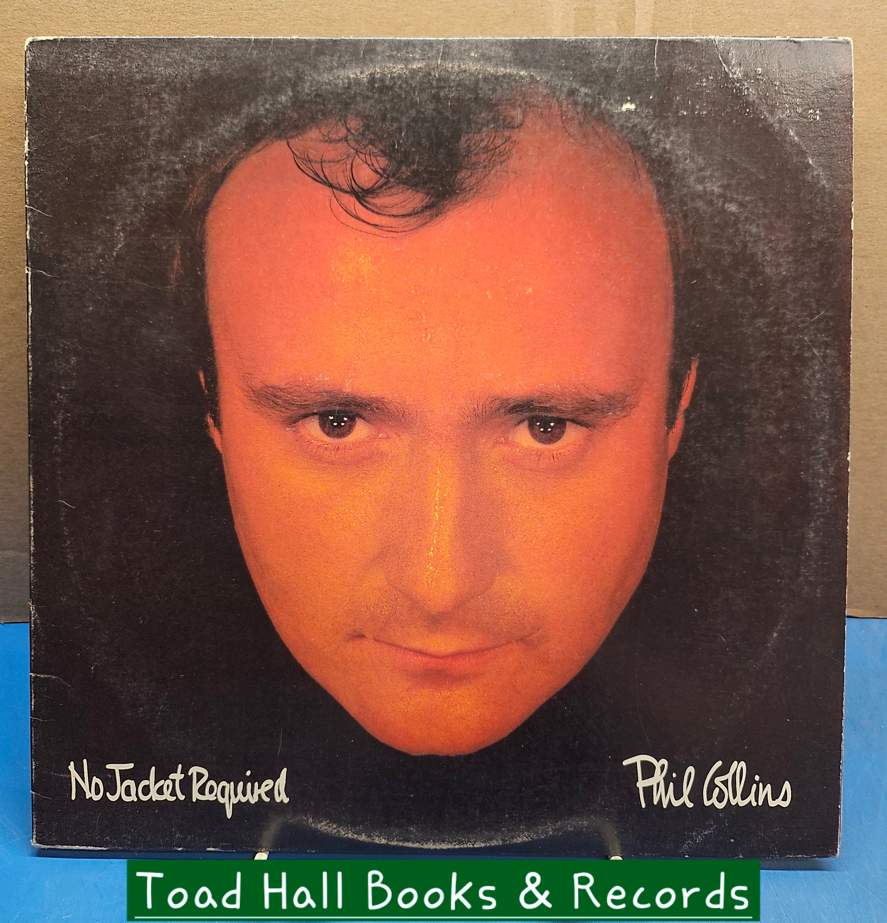 Phil Collins No Jacket Required Used Vinyl LP