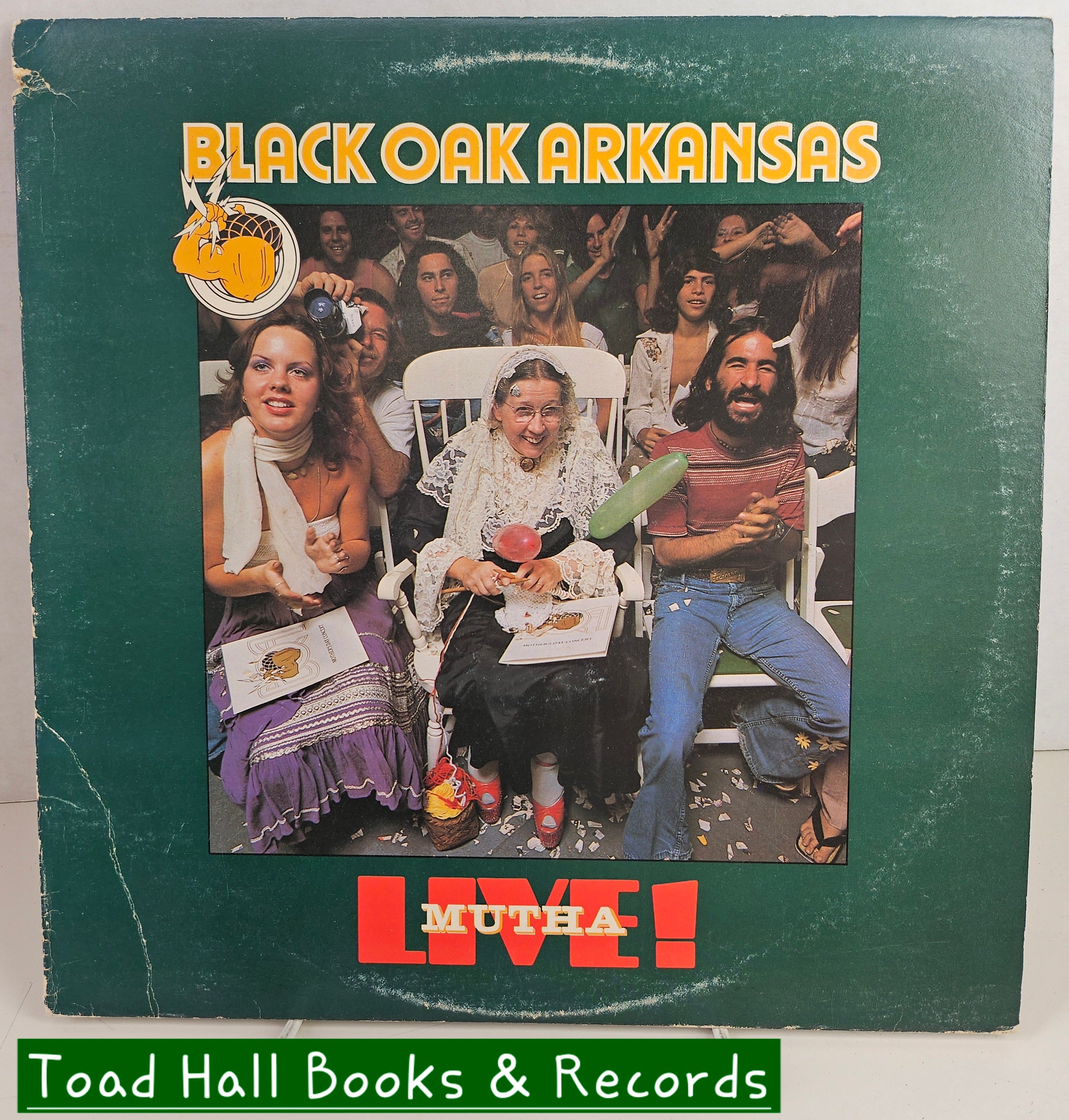 Black Oak Arkansas -Live! Mutha Used Vinyl LP