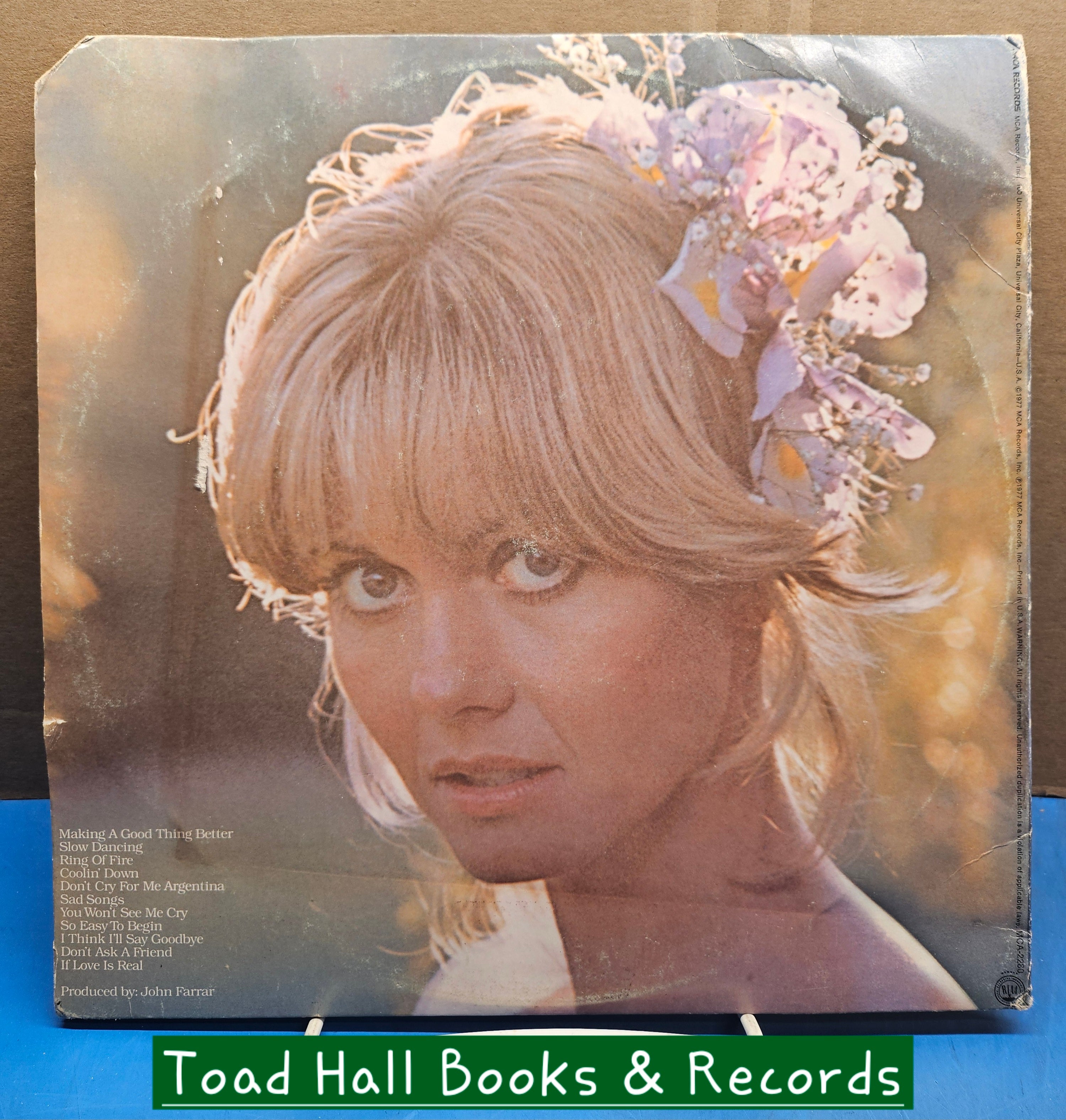 Olivia Newton-John Making A Good Thing Better Used Vinyl LP