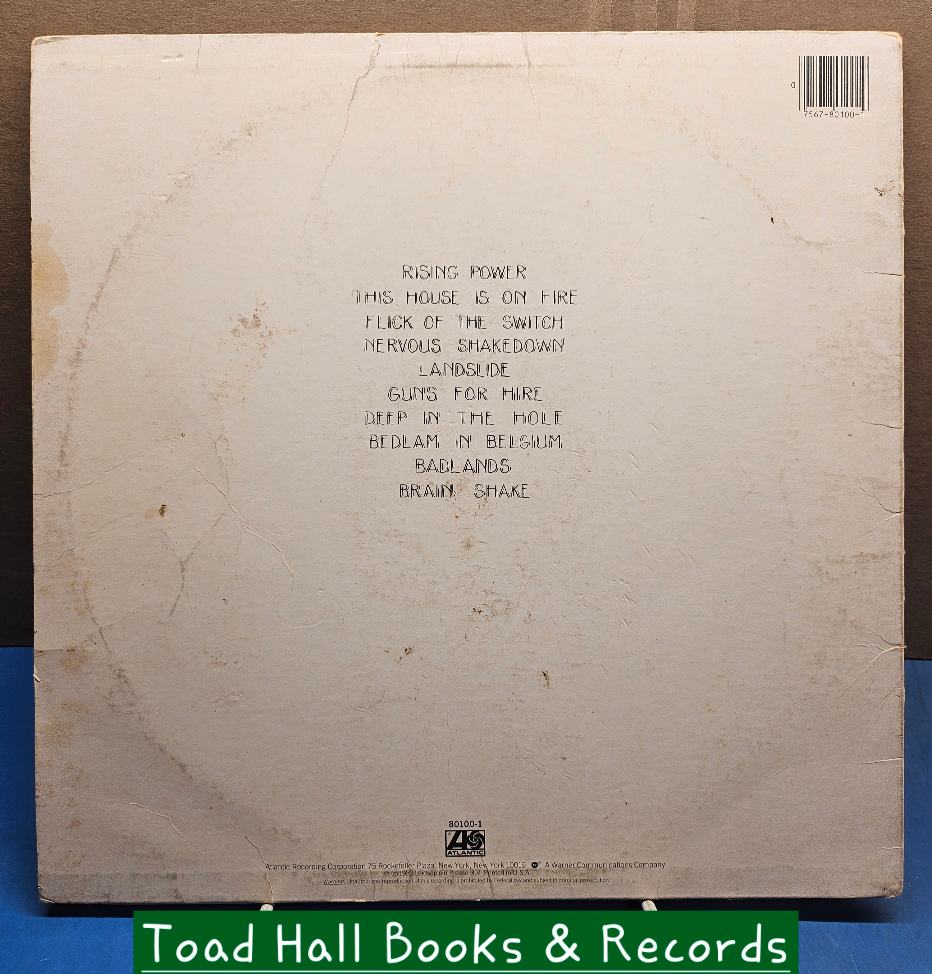 AC/DC Flick Of The Switch Used Vinyl