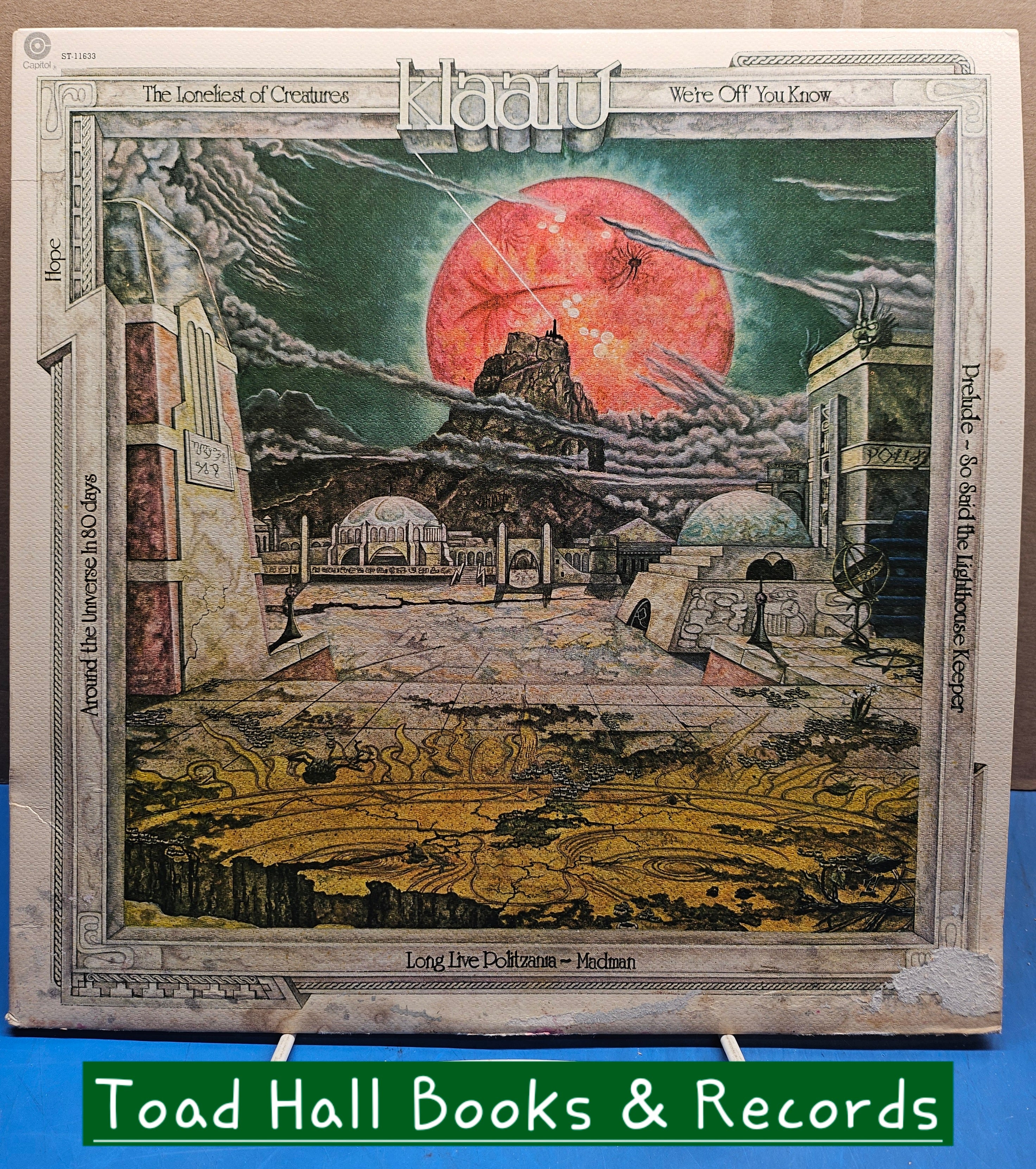 Klaatu Hope Used Vinyl LP (cover damage at bottom edge)