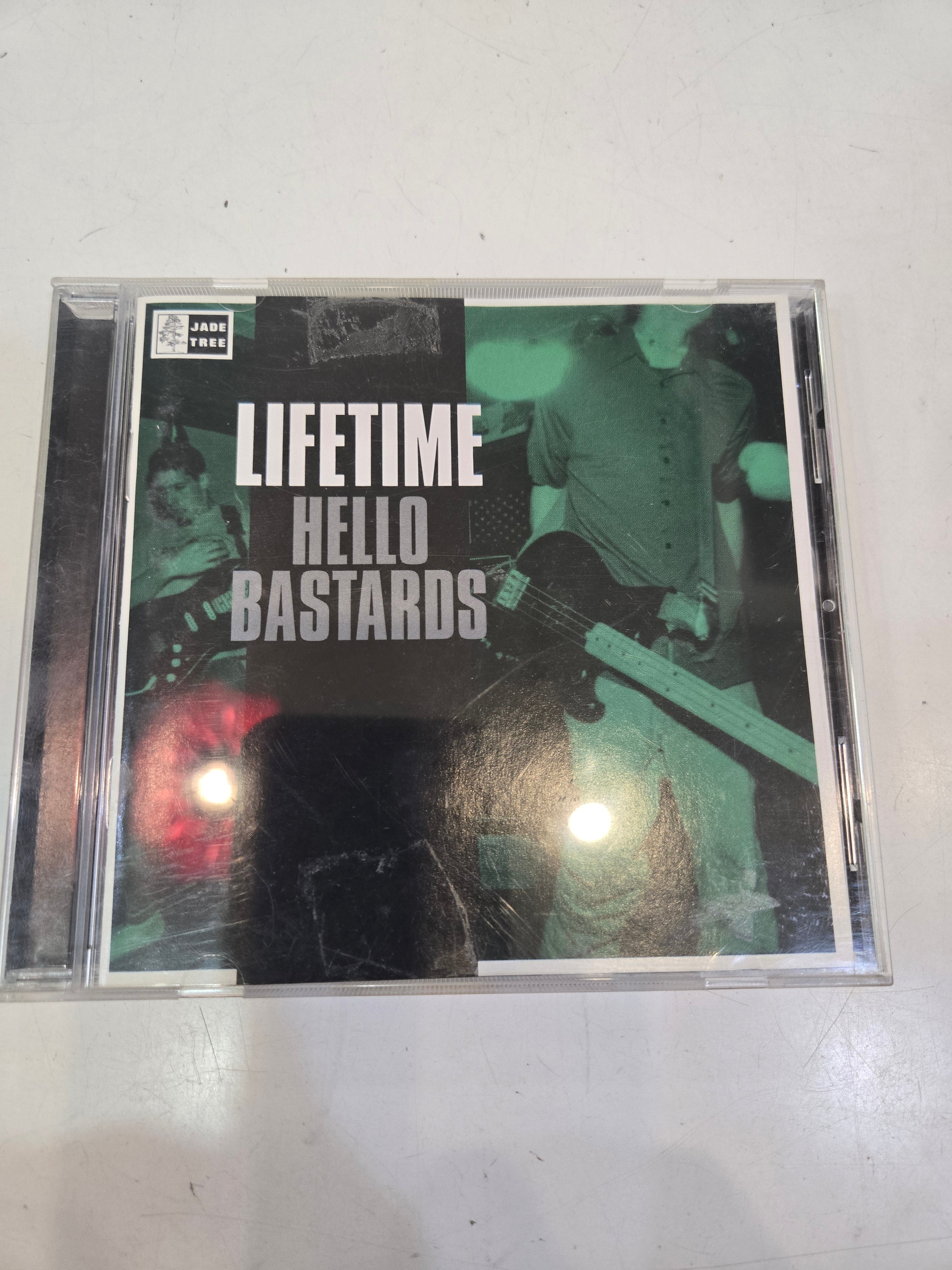 LIFETIME Hello Bastards CD, very good plus - Jade Tree JT1021, 1995