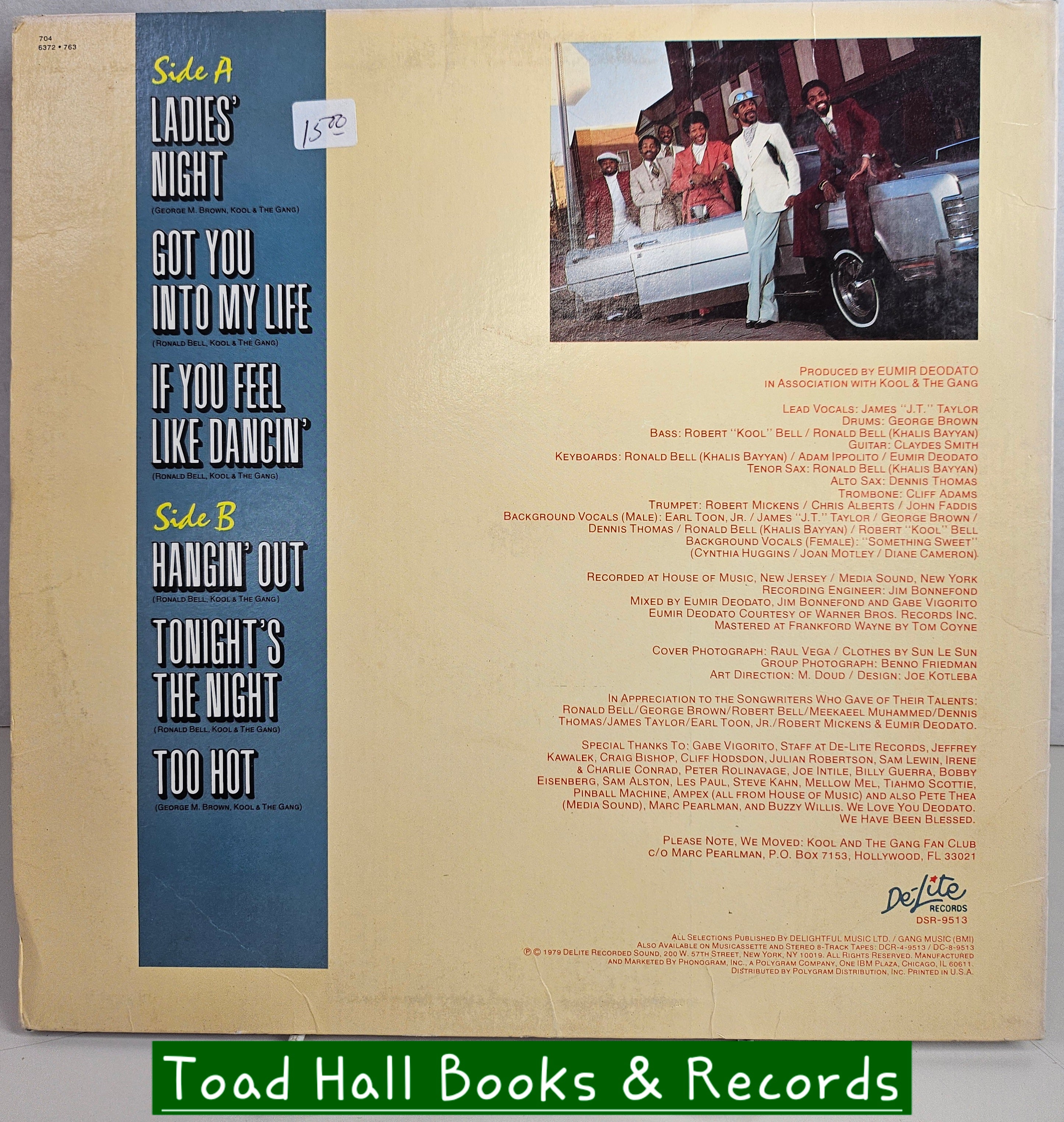 Kool & The Gang Ladies' Night Used Vinyl LP