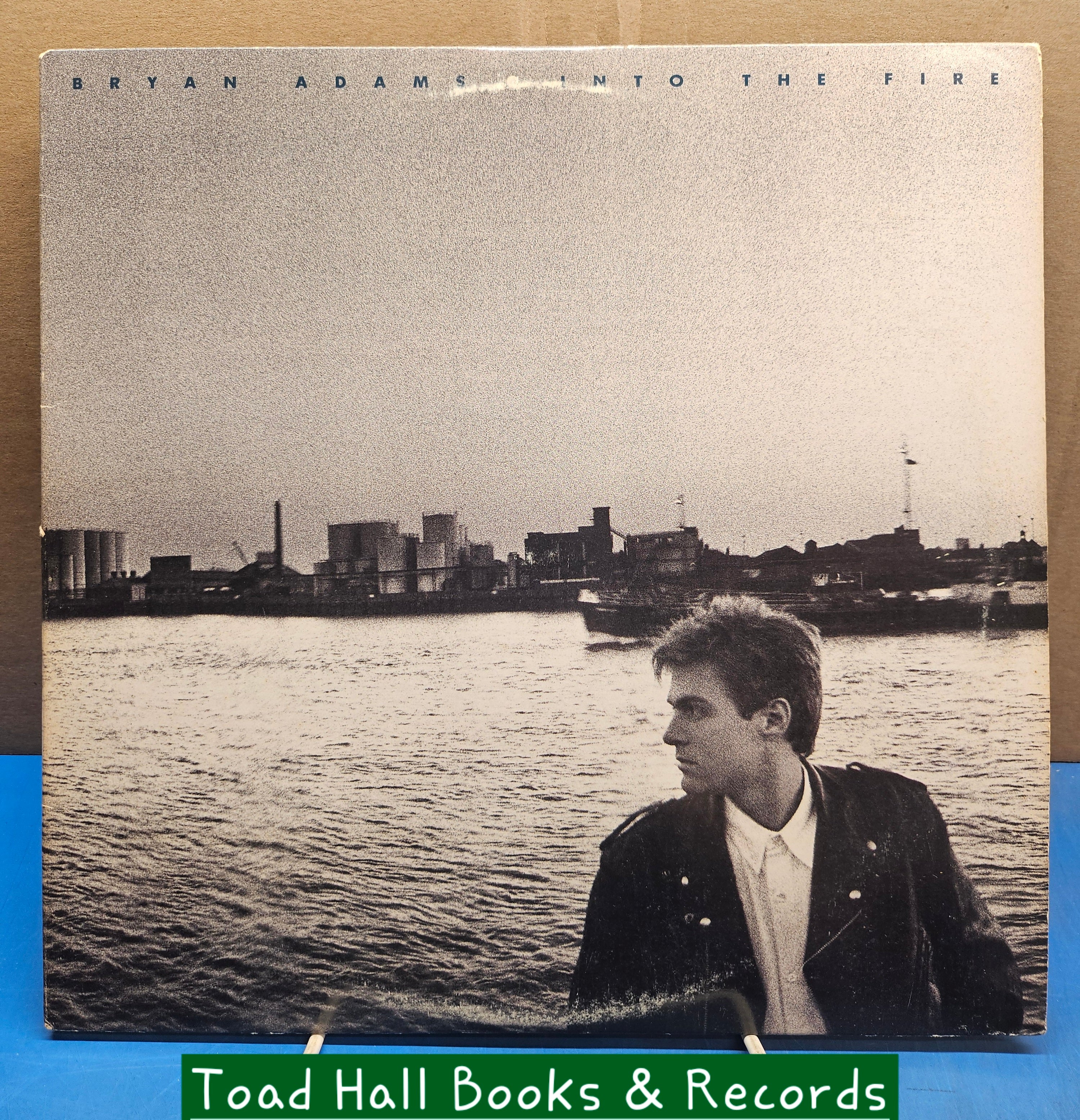 BRYAN ADAMS Into The Fire Used Vinyl LP