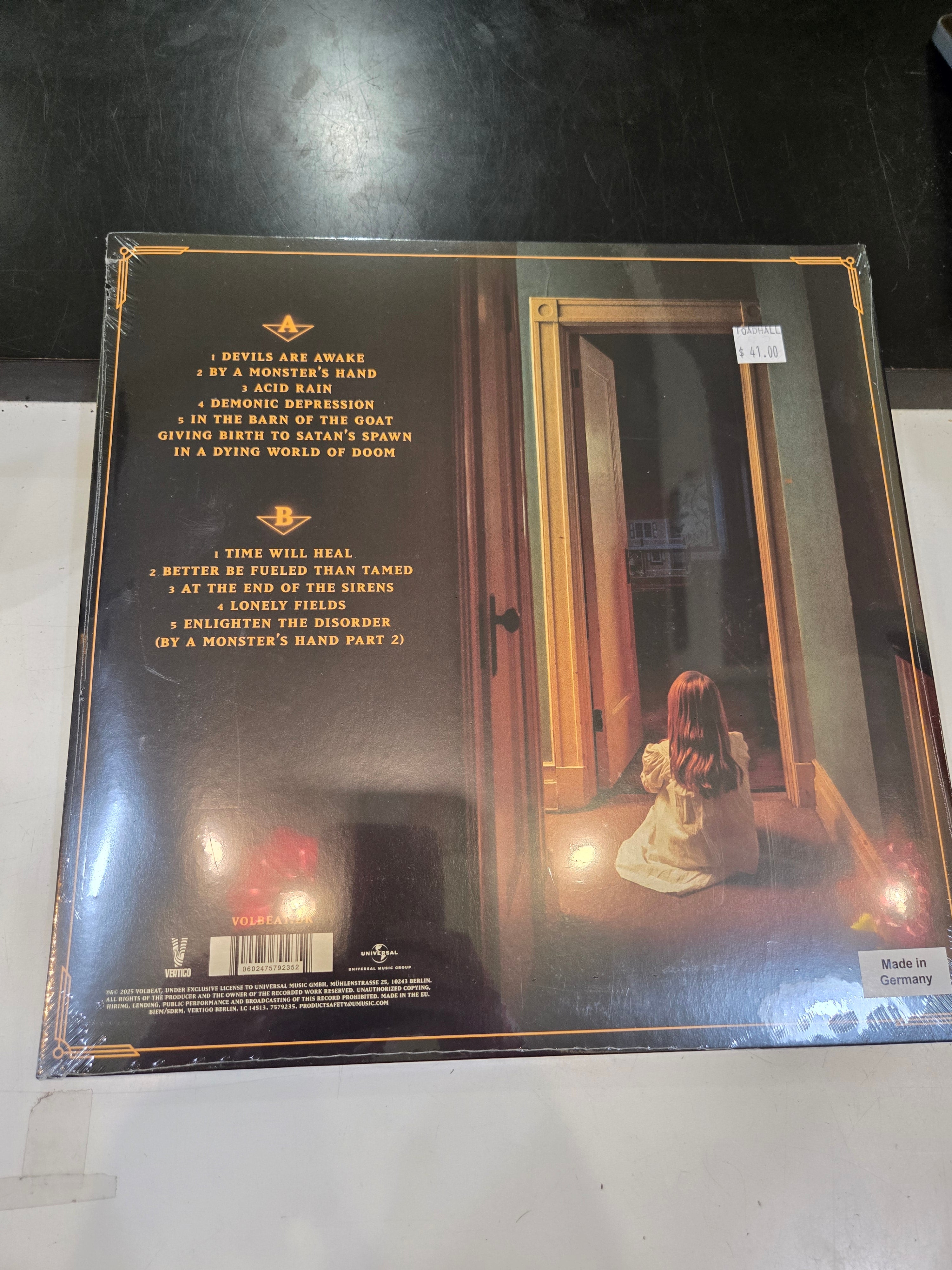 VOLBEAT God Of Angels Trust New Vinyl LP