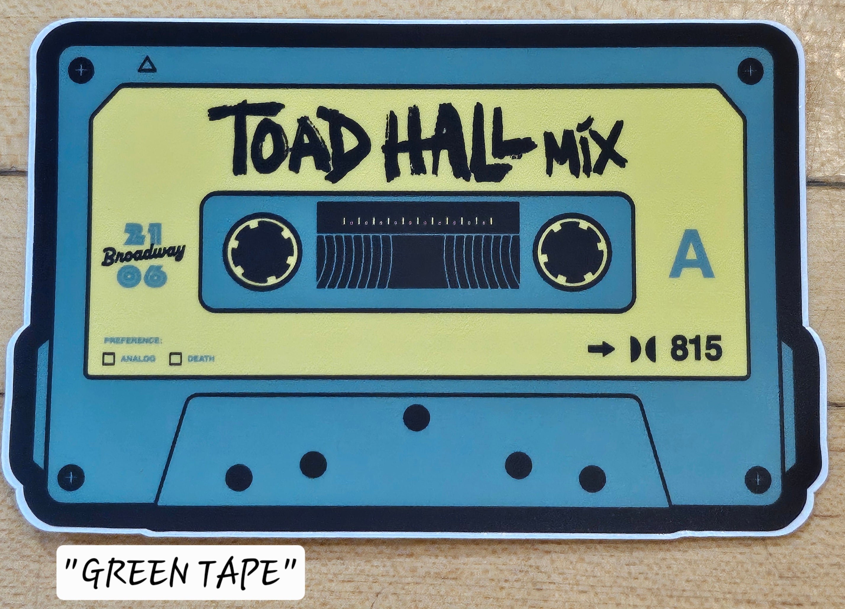 Toad Hall Stickers