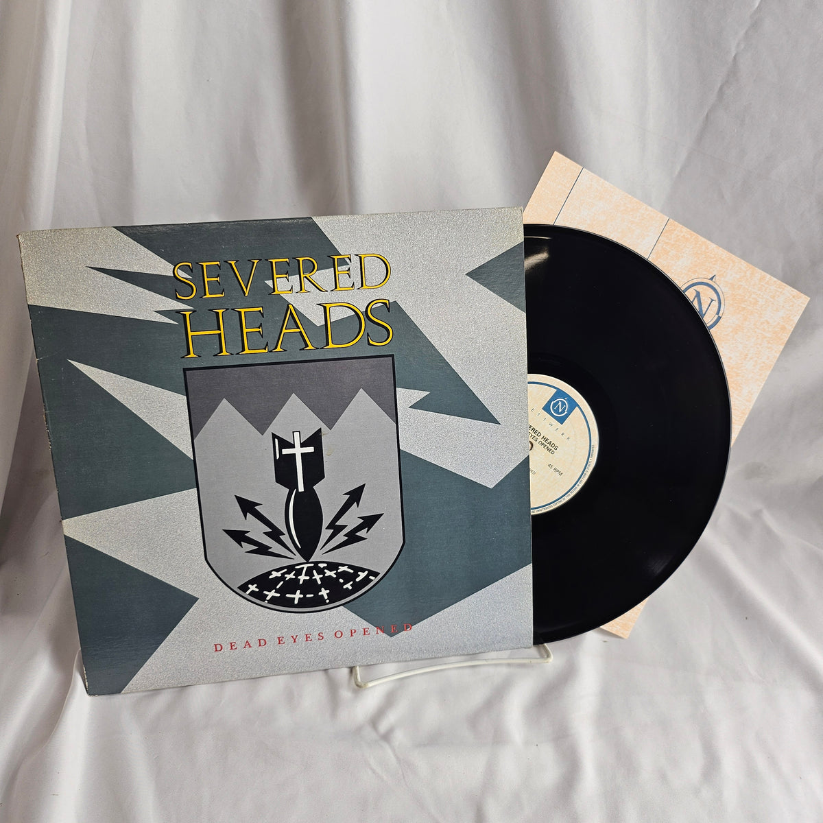 Severed Heads Dead Eyes Opened 1985 Used Vinyl LP NTM-6303