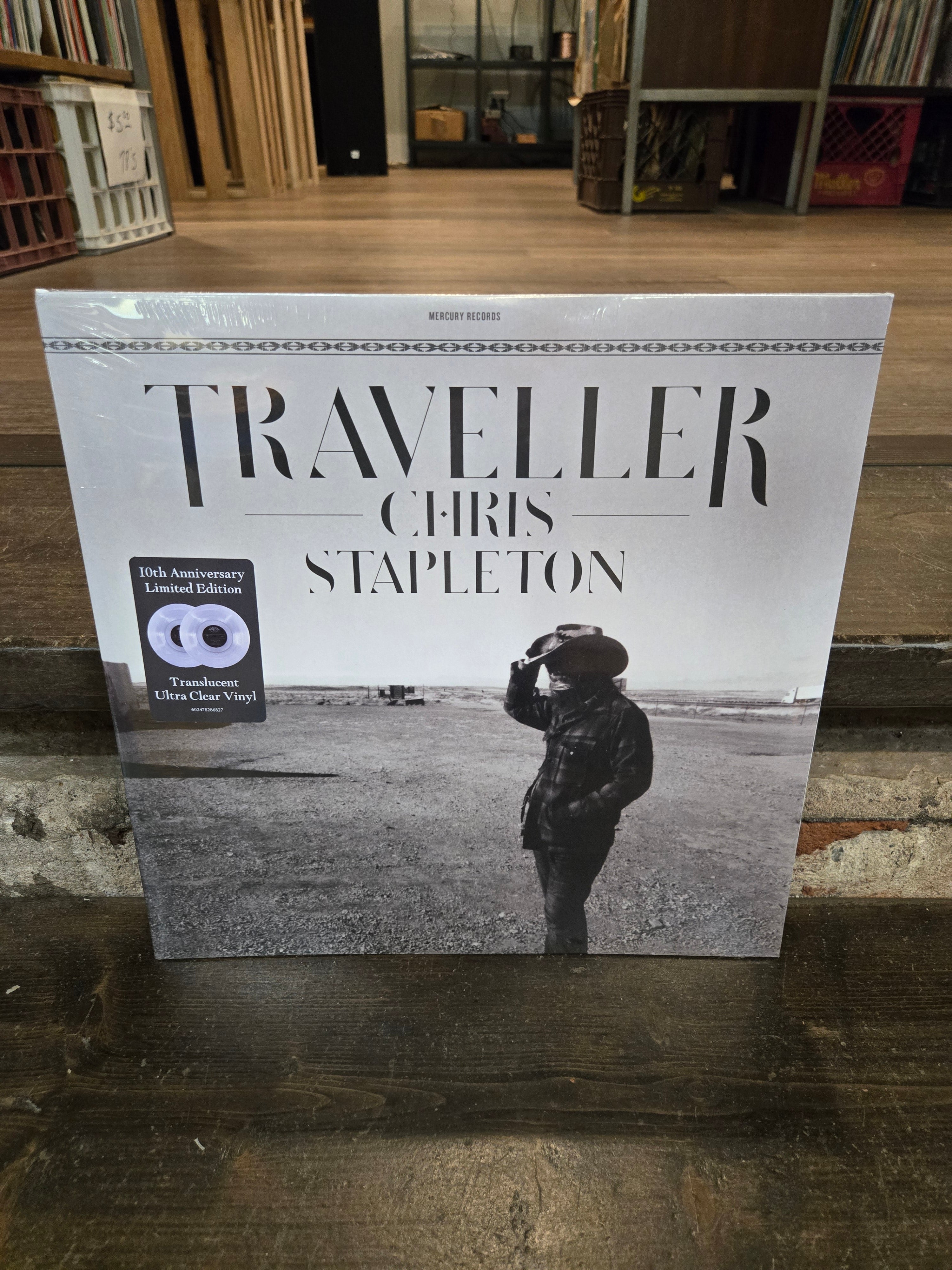 CHRIS STAPLETON Traveller (10th anniversary ed) CLEAR VINYL New Vinyl LP