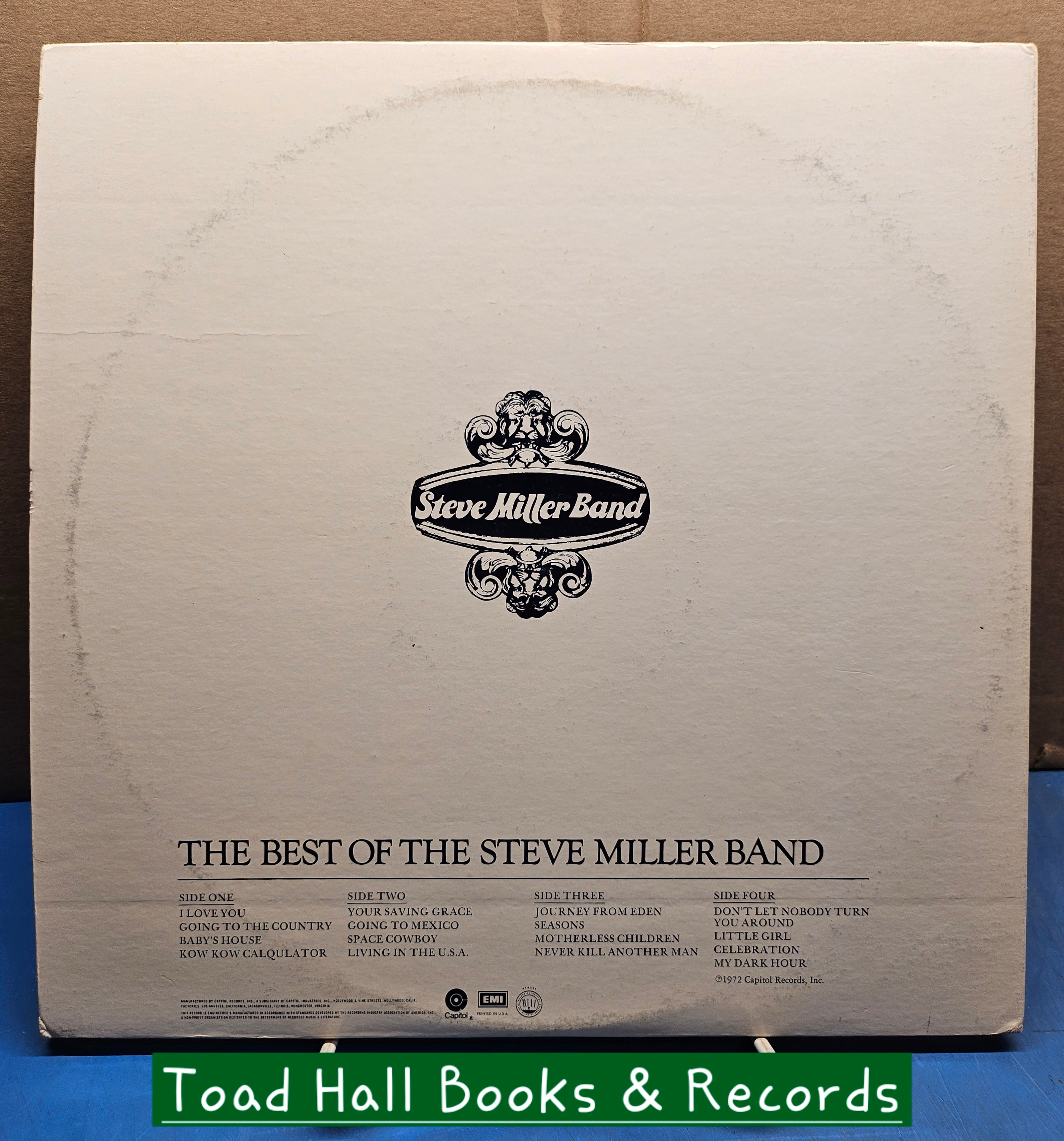 STEVE MILLER BAND Anthology 2 LP Set Used Vinyl LP