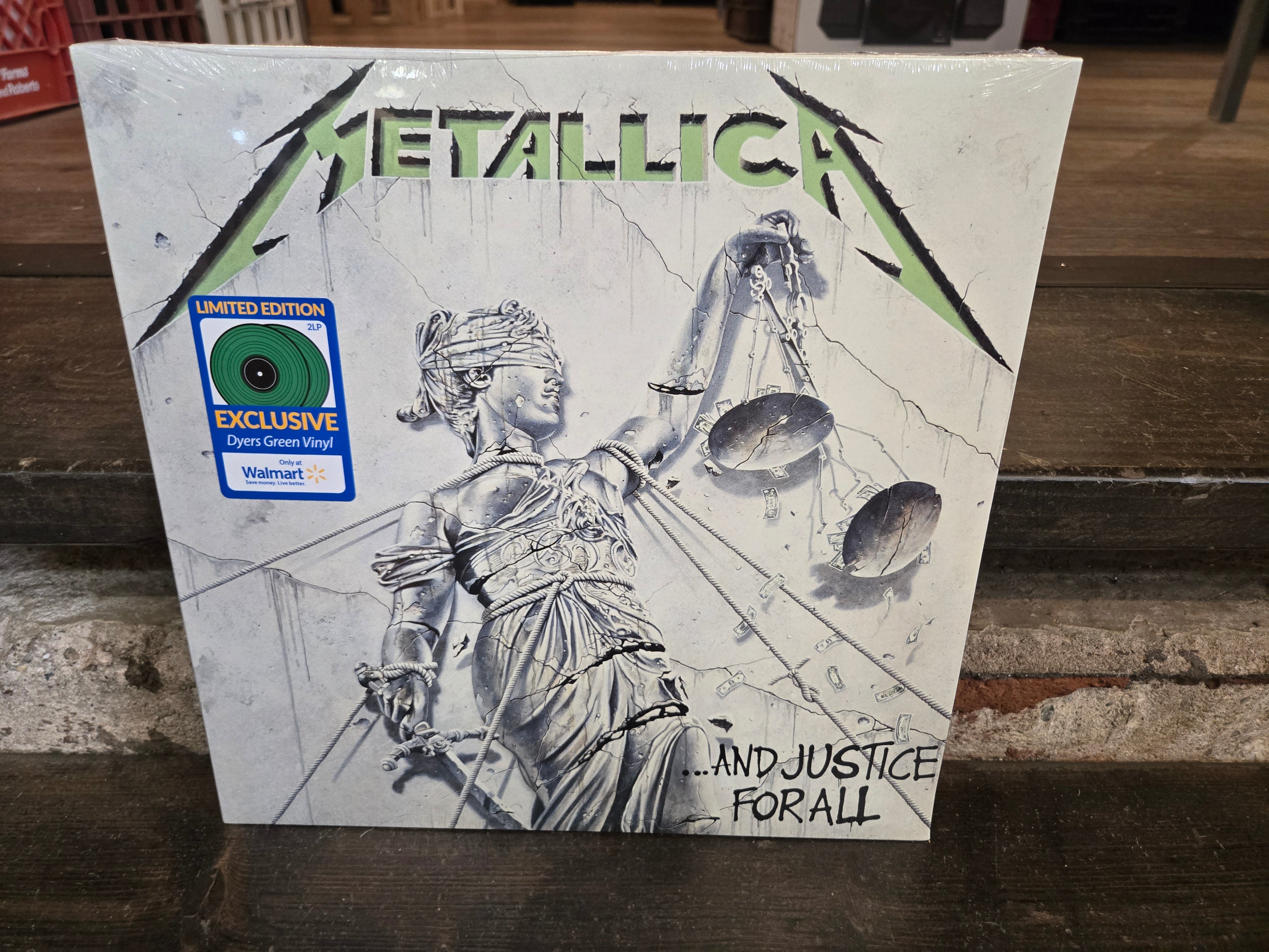 METALLICA And Justice For All New Vinyl LP Dyers Green Vinyl Ltd Ed Walmart Exclusive