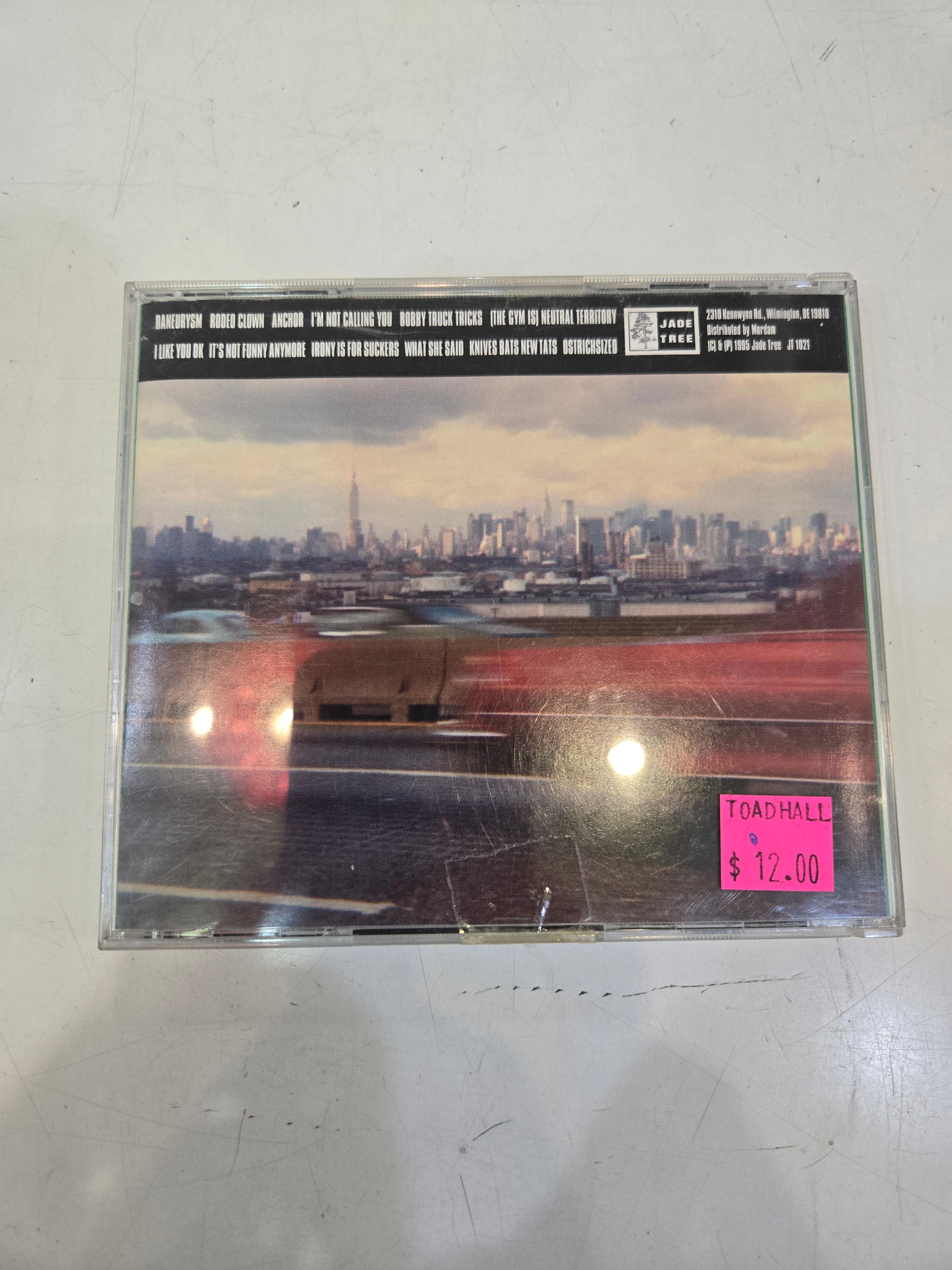 LIFETIME Hello Bastards CD, very good plus - Jade Tree JT1021, 1995