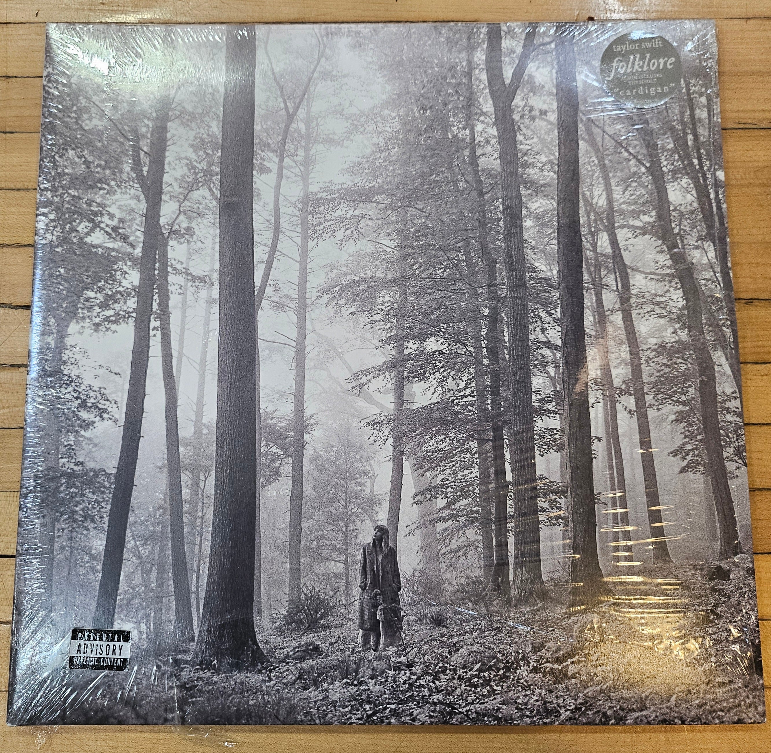 TAYLOR SWIFT Folklore New Vinyl LP beige vinyl