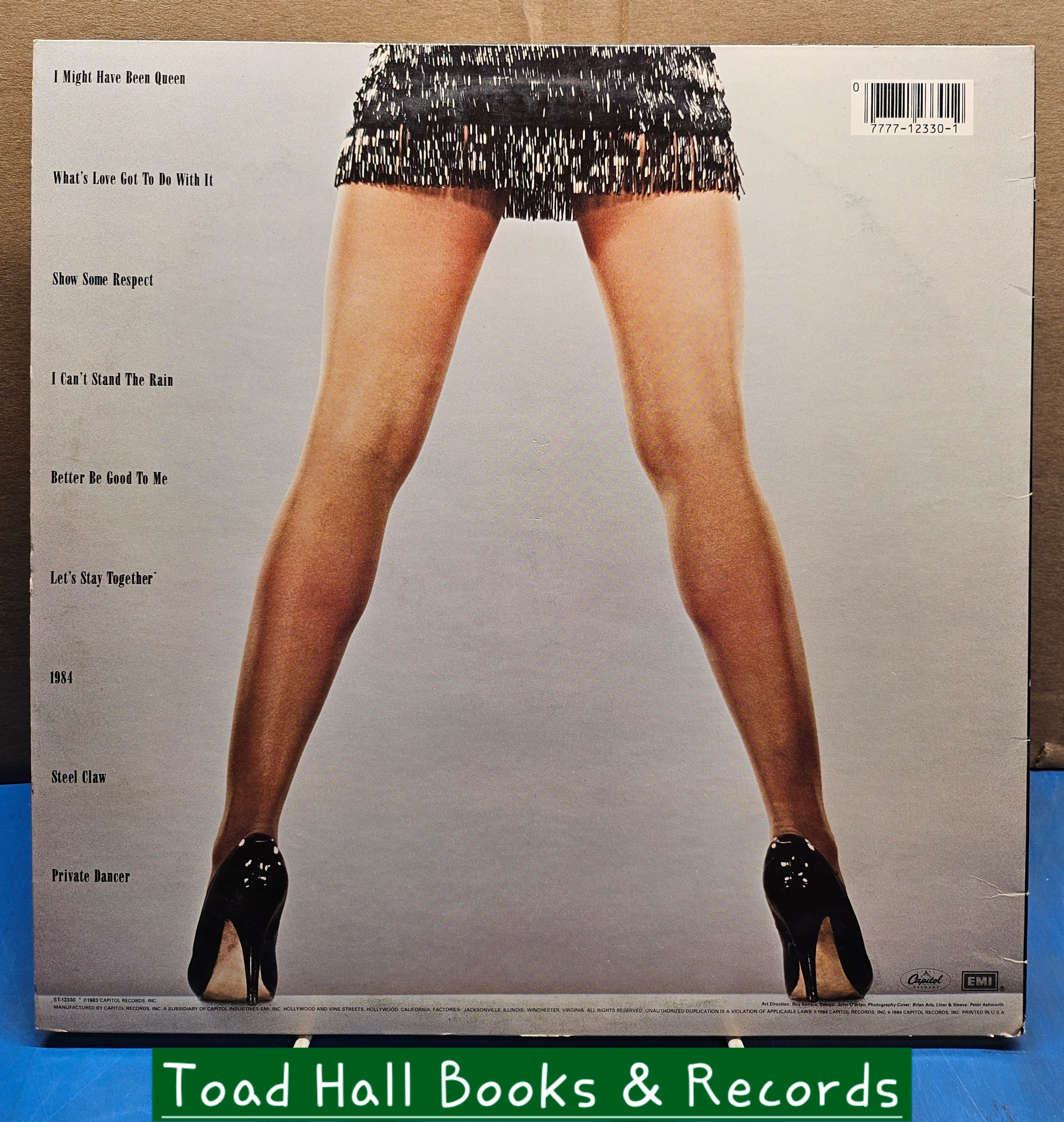 TINA TURNER Private Dancer Used Vinyl LP