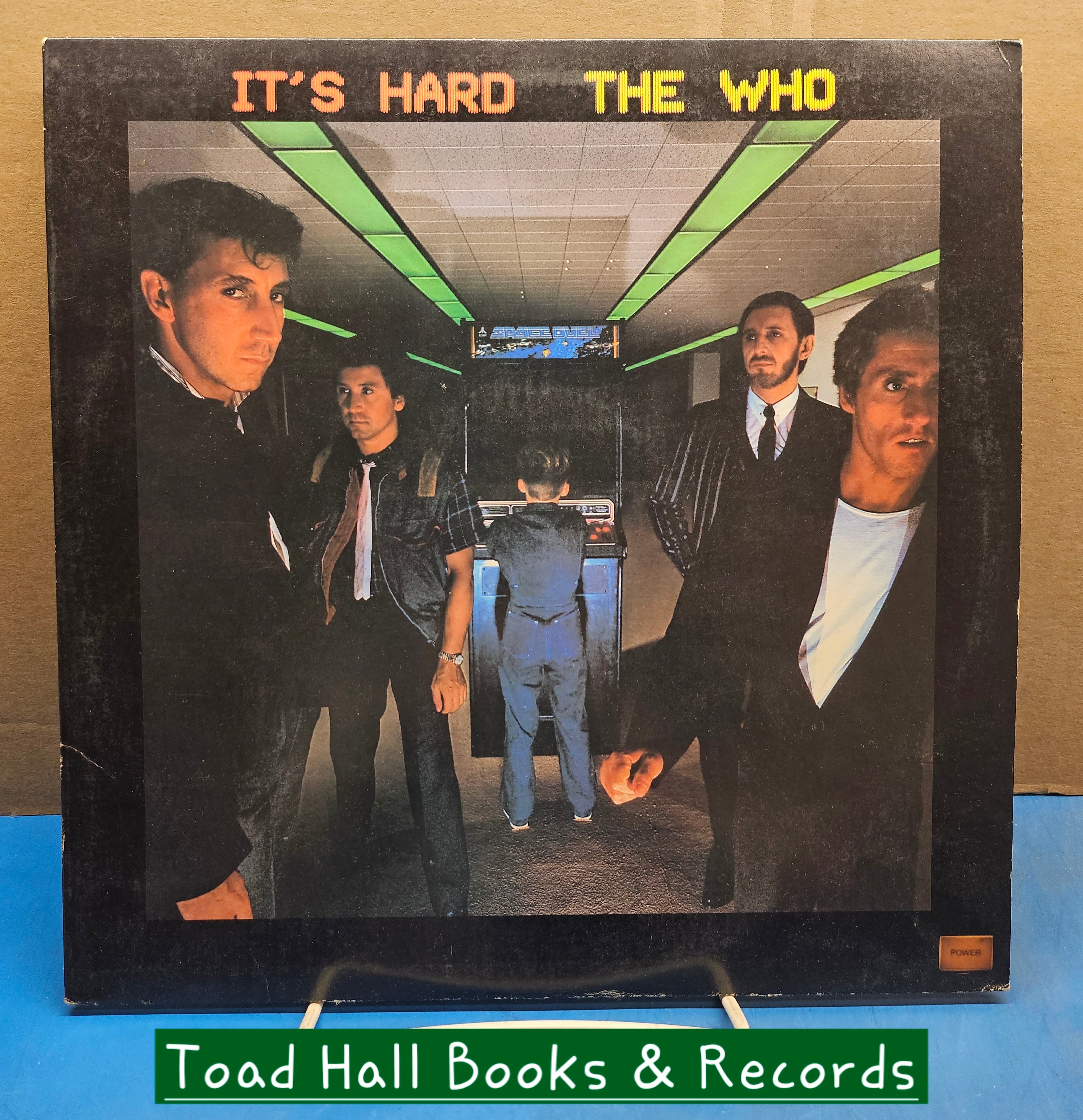 THE WHO It's Hard Used Vinyl LP