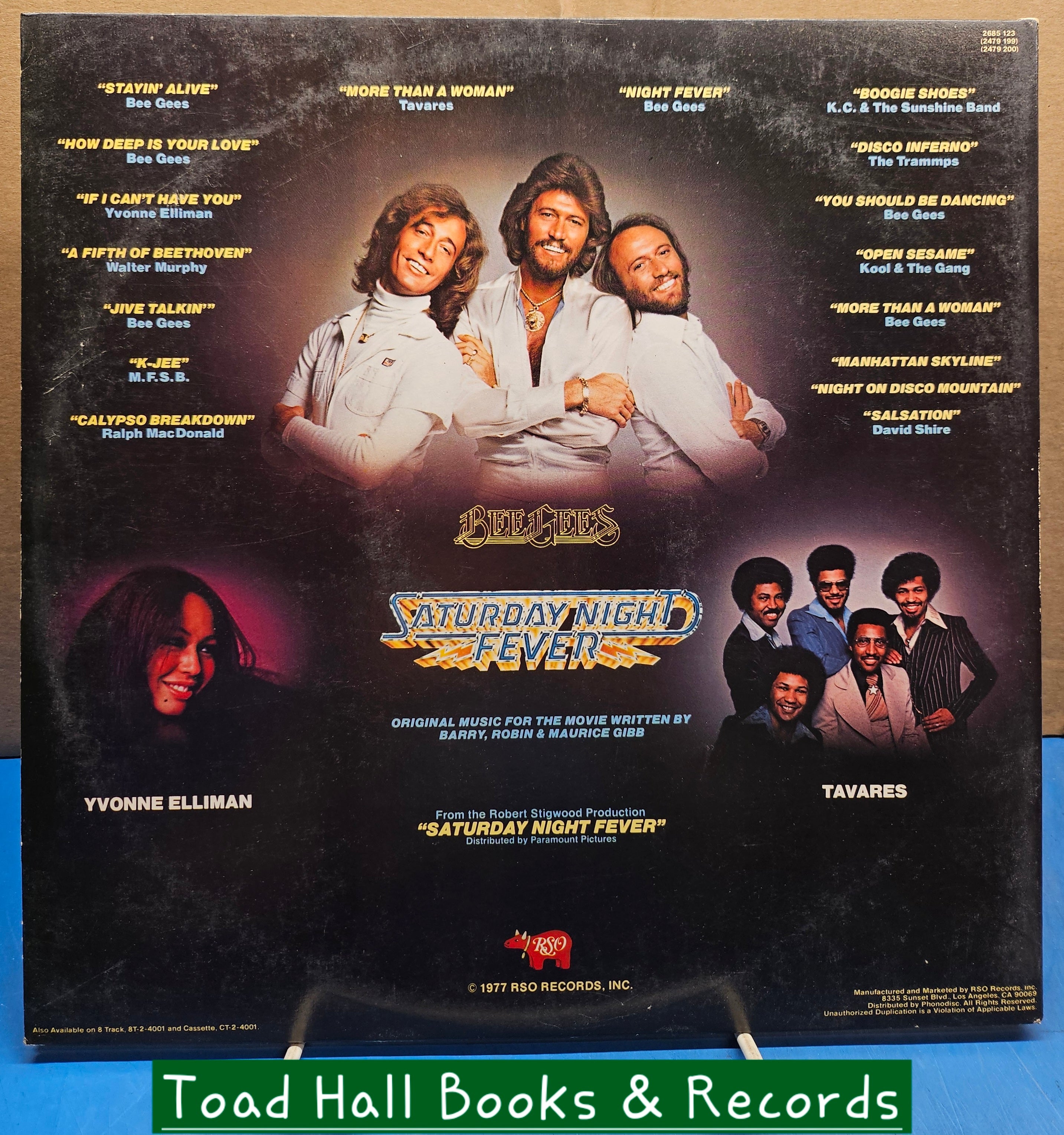 SATURDAY NIGHT FEVER Original Movie Soundtrack Various Artists Used Vinyl 2LPs