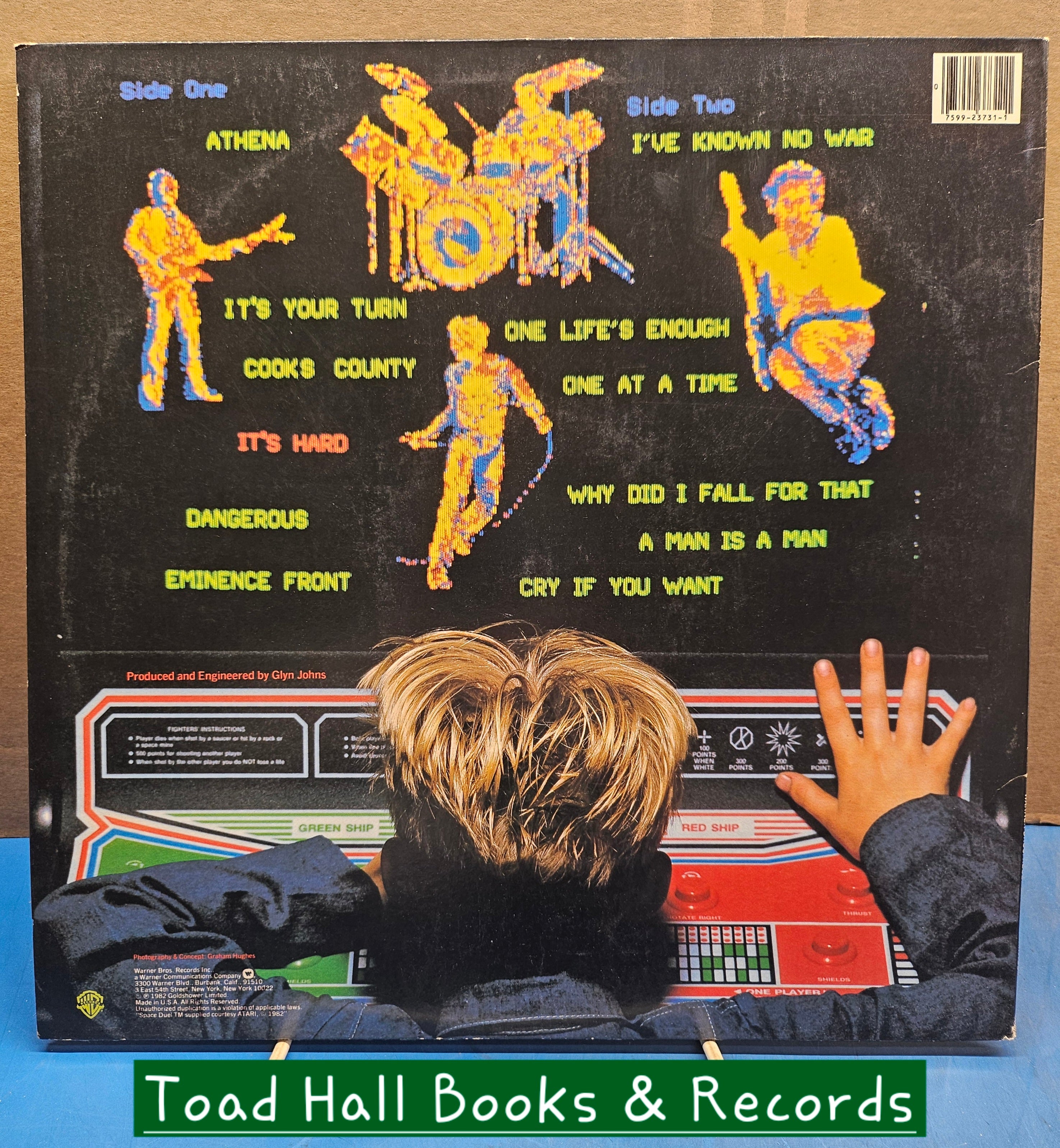 THE WHO It's Hard Used Vinyl LP