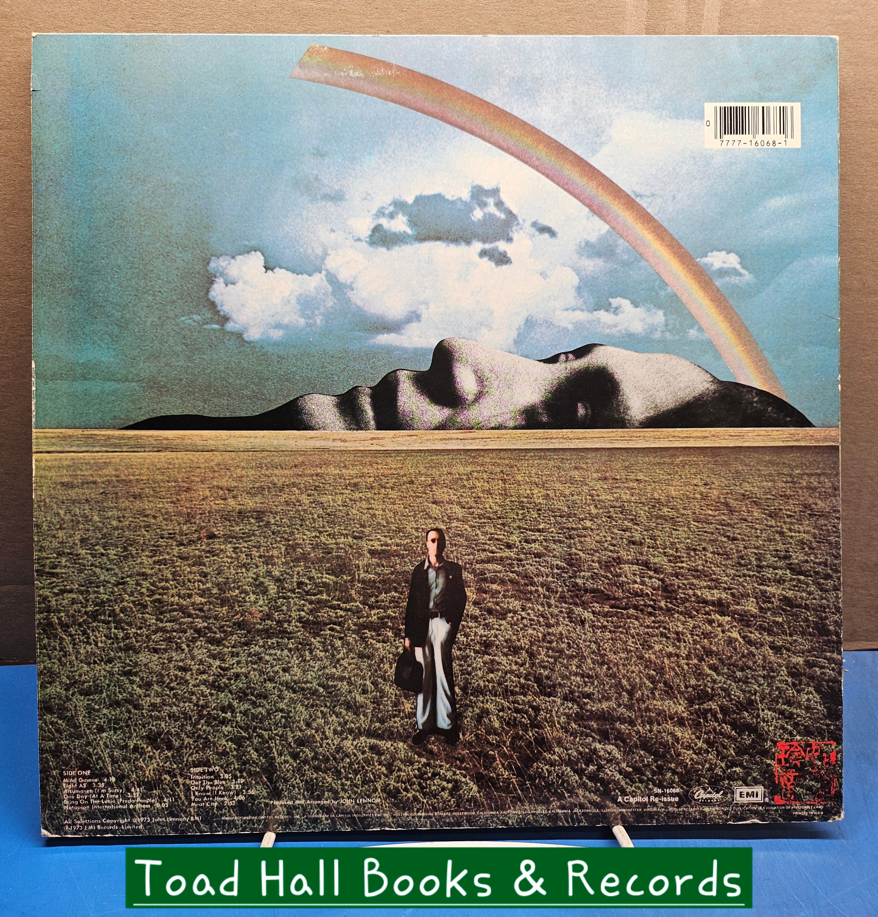 John Lennon Mind Games Used Vinyl LP