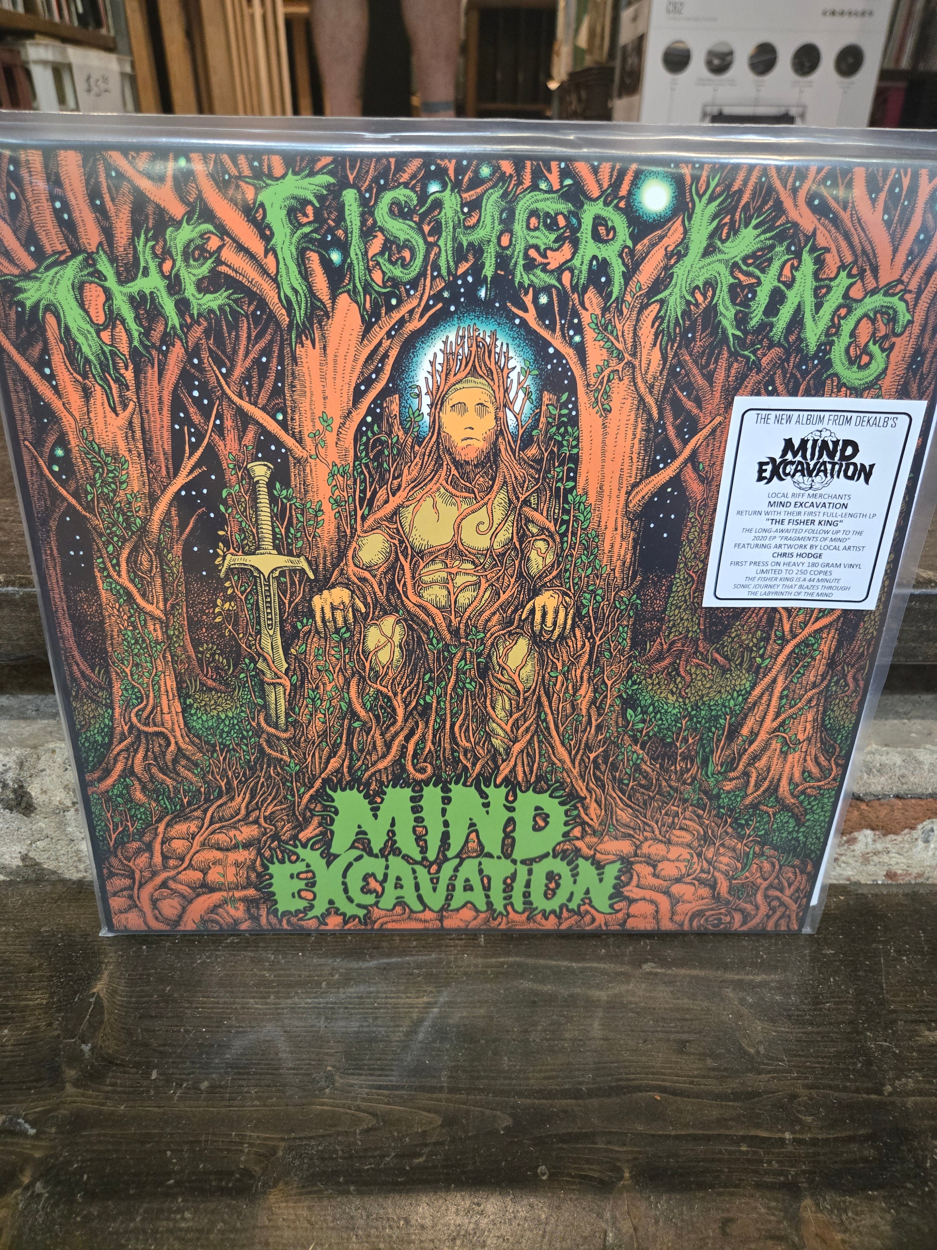 MIND EXCAVATION The Fisher King New Vinyl LP