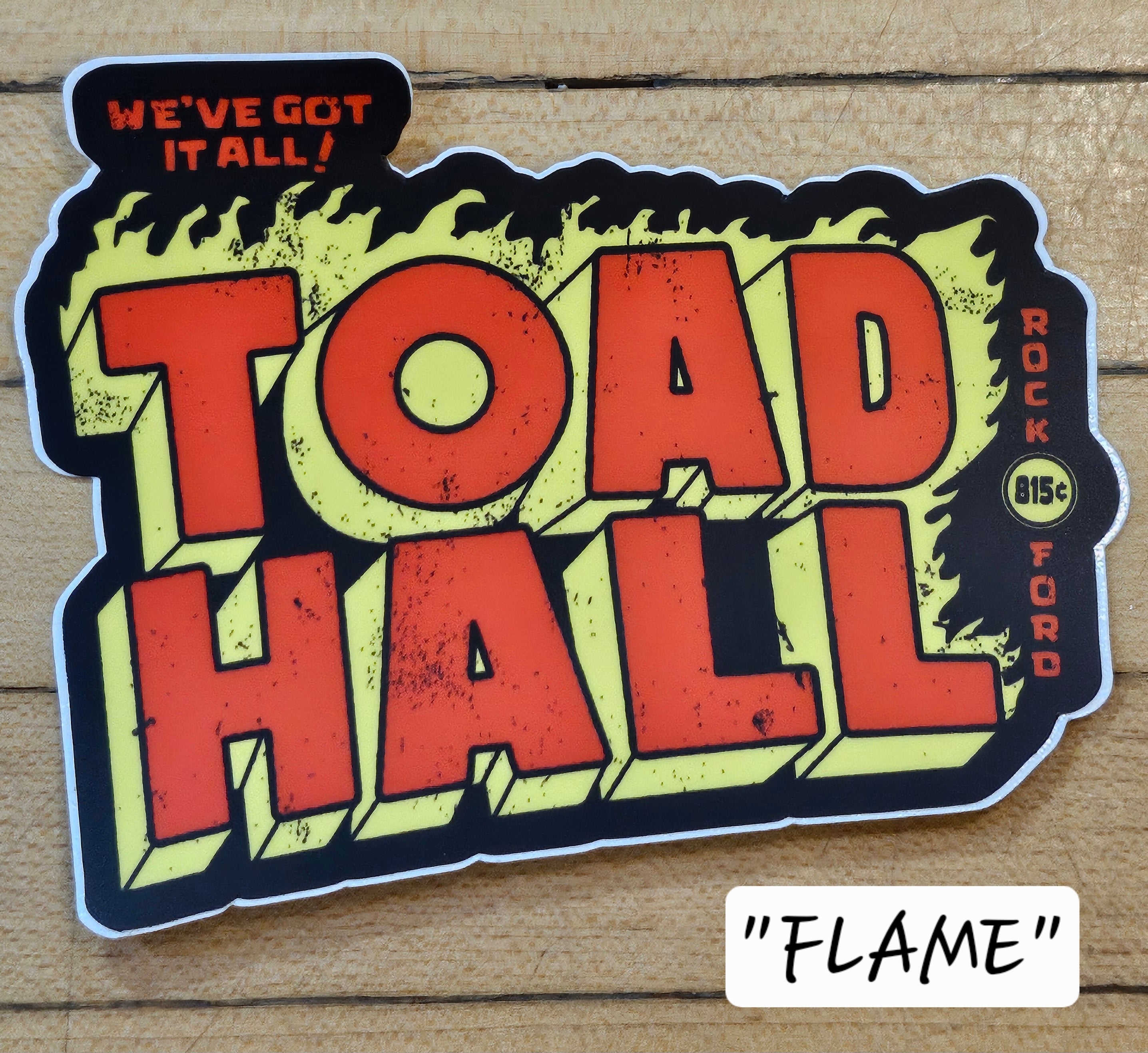 Toad Hall Stickers