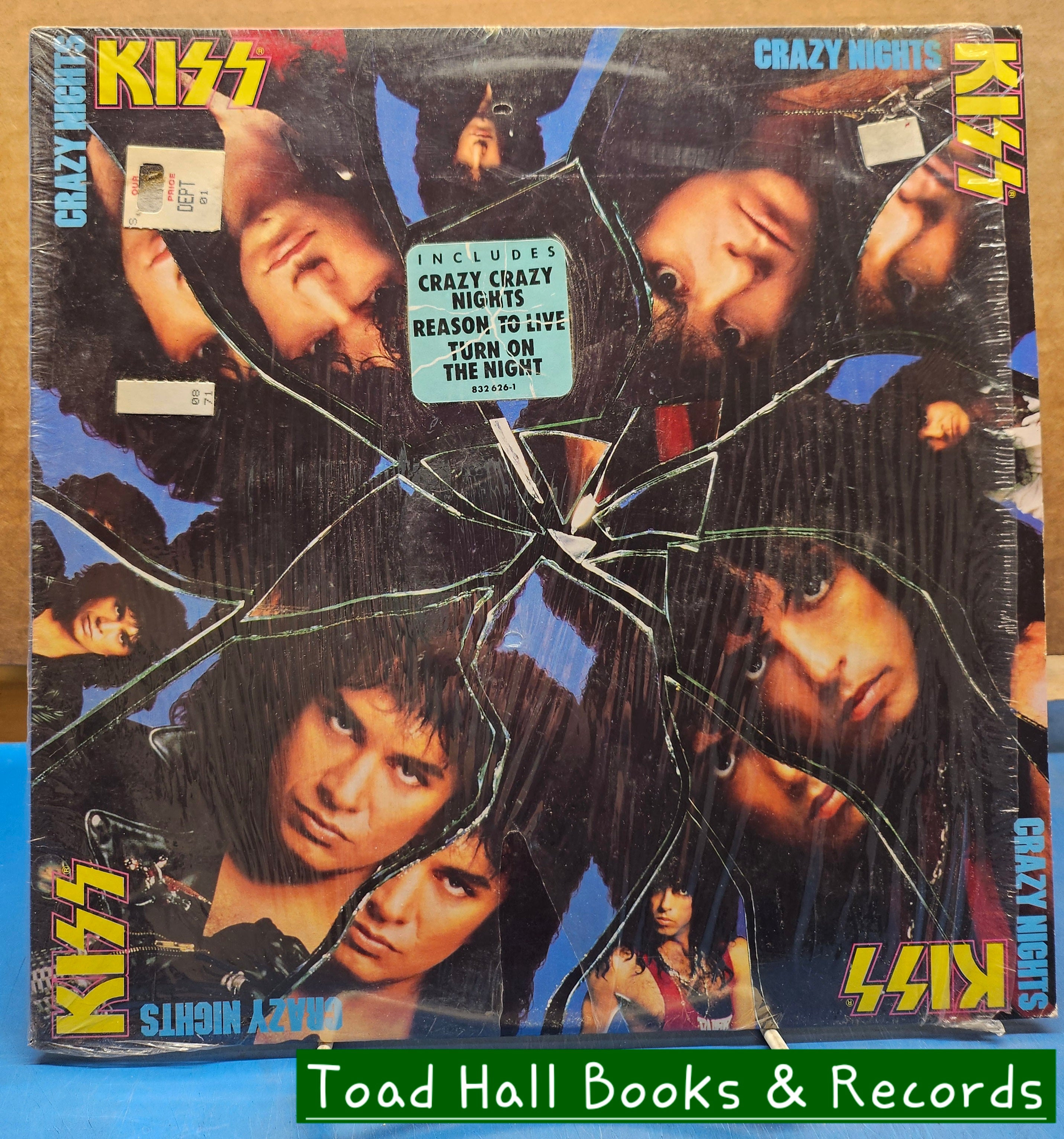 KISS Crazy Nights Used Vinyl LP