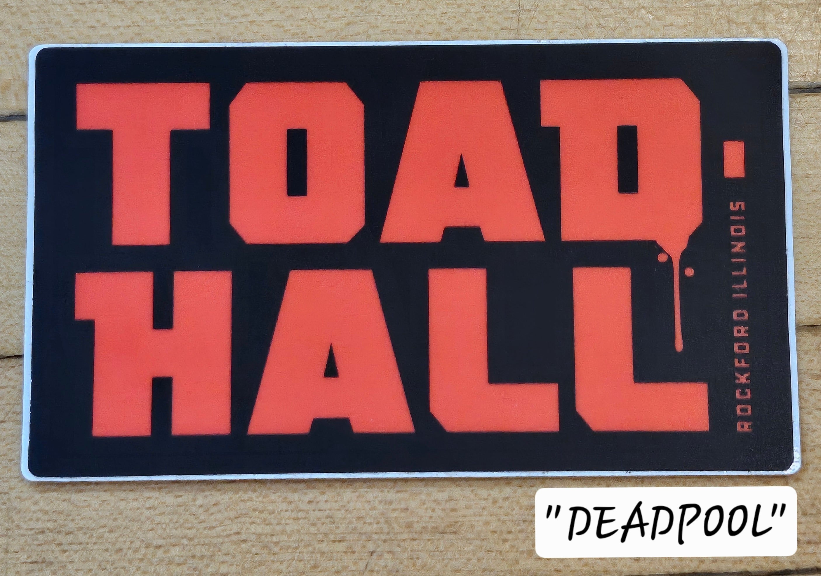 Toad Hall Stickers