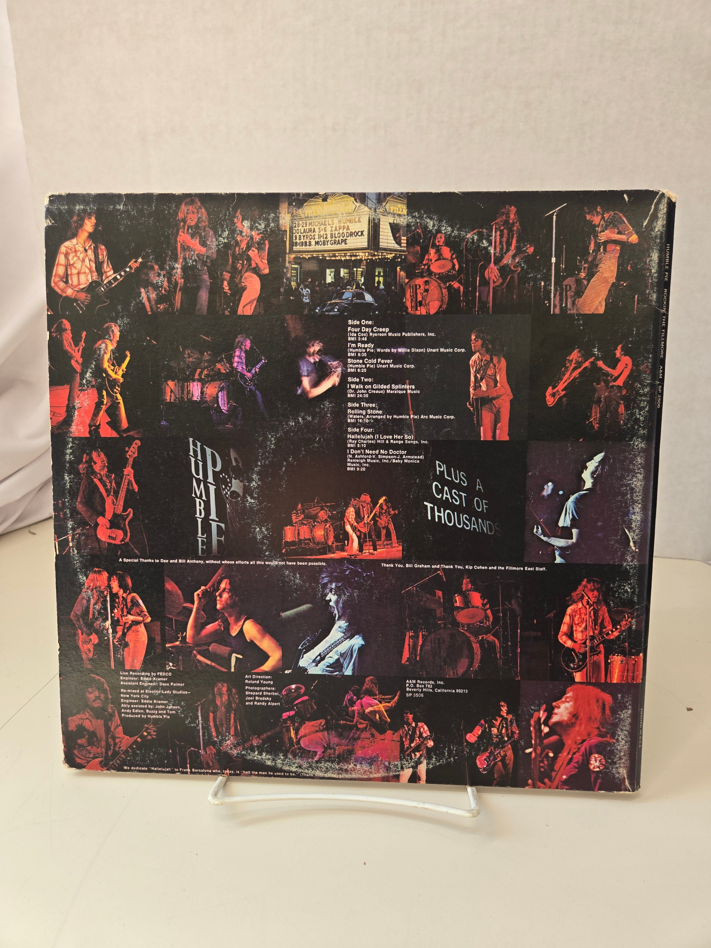 Humble Pie Rockin' The Fillmore Used Vinyl LP